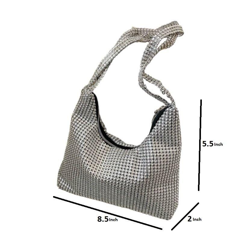 HBGH149 BBM Rhinestones Clutch Bag