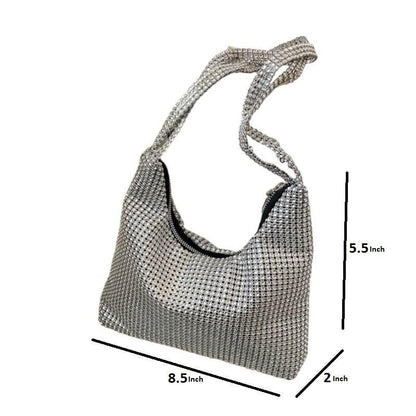 HBGH149 BBM Rhinestones Clutch Bag