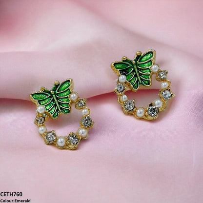 CETH760 SDQ Butterfly Round Tops Pair