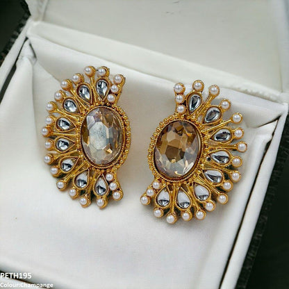 PETH195 FRN Oval-Tear Tops Pair