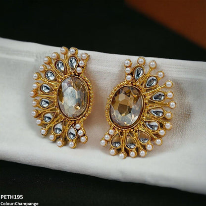 PETH195 FRN Oval-Tear Tops Pair