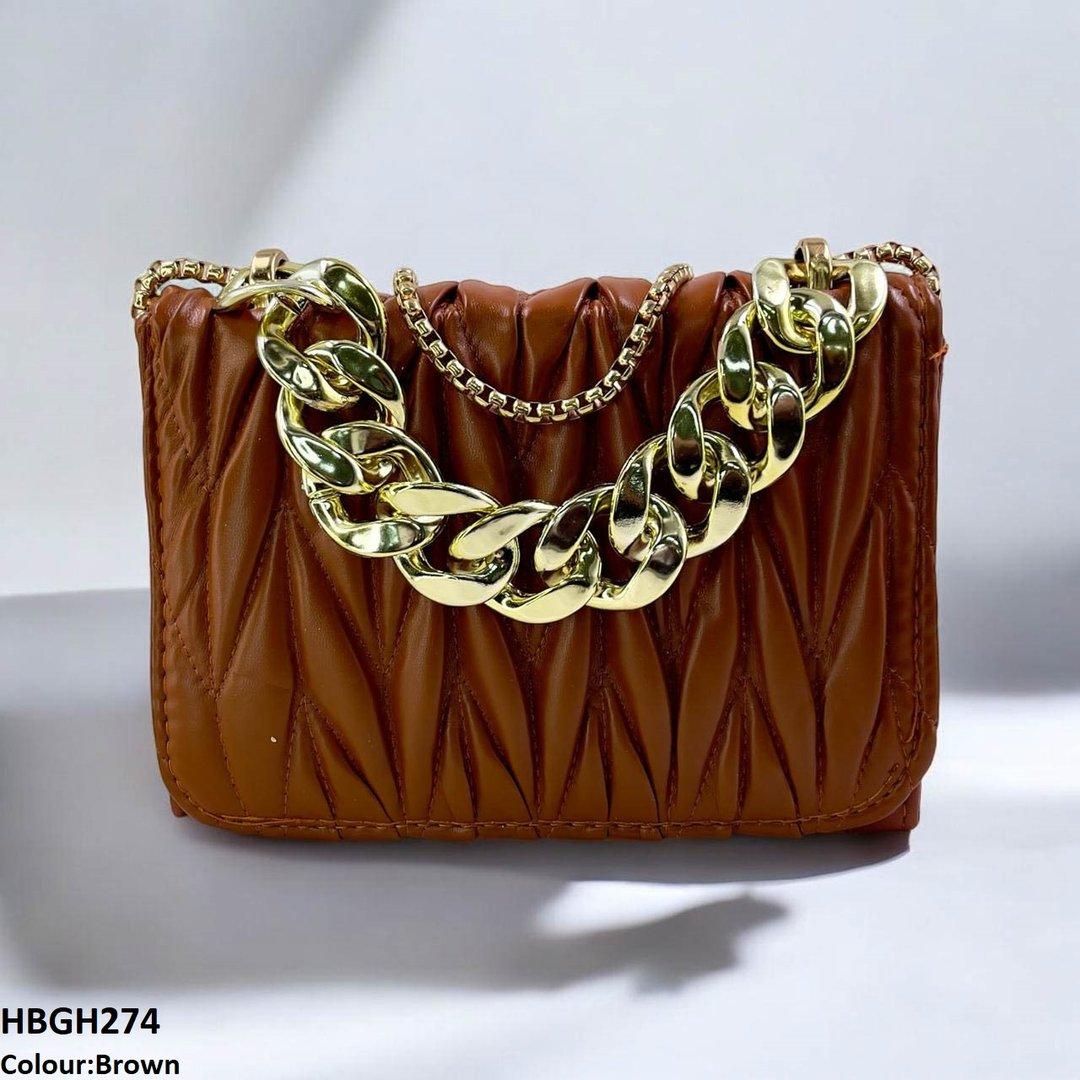 HBGH274 CYG Chain Embroidery Bag