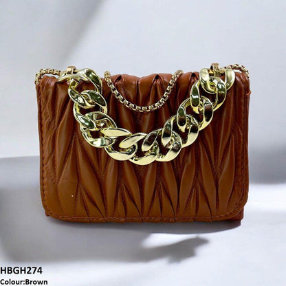HBGH274 CYG Chain Embroidery Bag