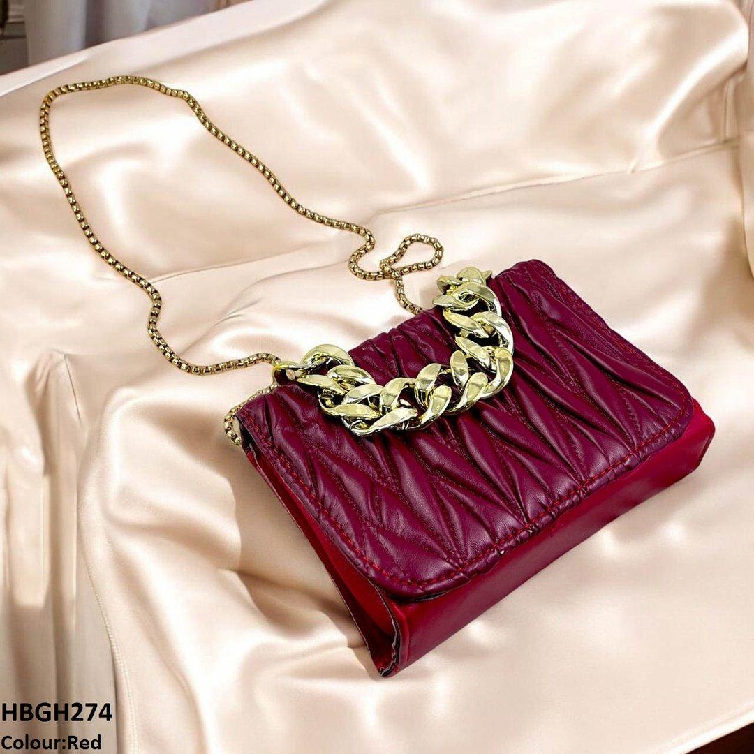 HBGH274 CYG Chain Embroidery Bag