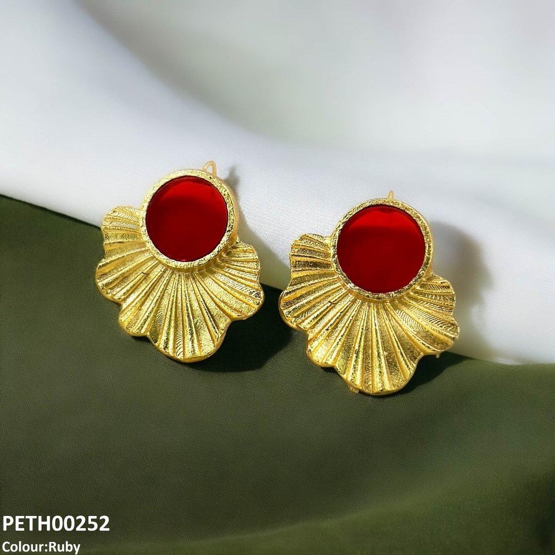 PETH00252 FRN Round Casting Tops Pair-PETH