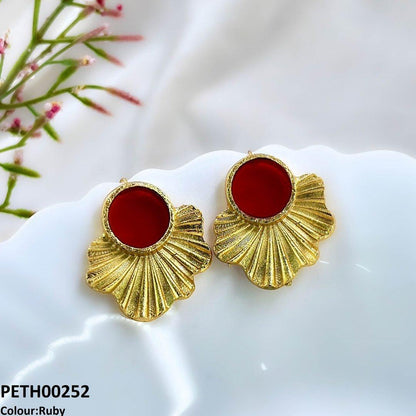 PETH00252 FRN Round Casting Tops Pair-PETH