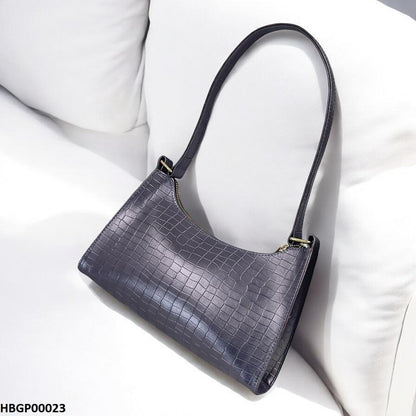 HBGP00023 Crocodile Pattern Armpit Hand Bag - HBGP