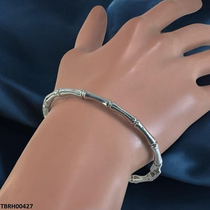 TBRH00427 ZXS Plain Jointed Sticks Openable Bracelet - TBRH