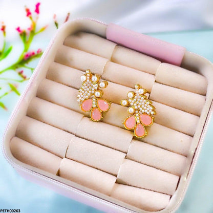 PETH00264 MZM Pearl Leaf Tops Pair - PETH