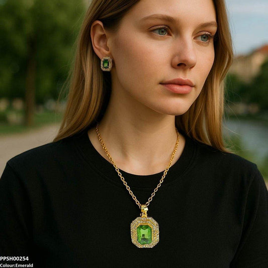 PPSH00254 SDQ Rectangle Pedant Set - PPSH