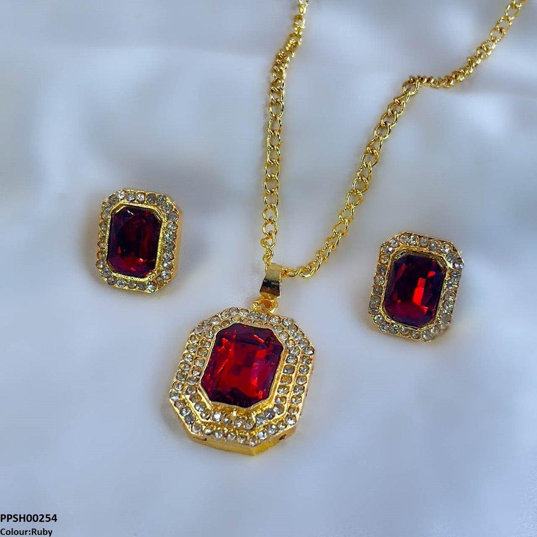 PPSH00254 SDQ Rectangle Pedant Set - PPSH