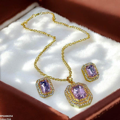 PPSH00254 SDQ Rectangle Pedant Set - PPSH