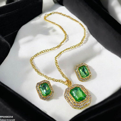 PPSH00254 SDQ Rectangle Pedant Set - PPSH