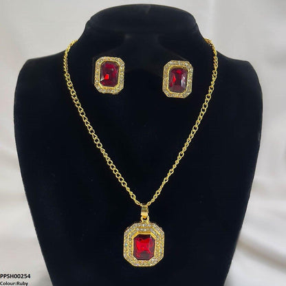 PPSH00254 SDQ Rectangle Pedant Set - PPSH