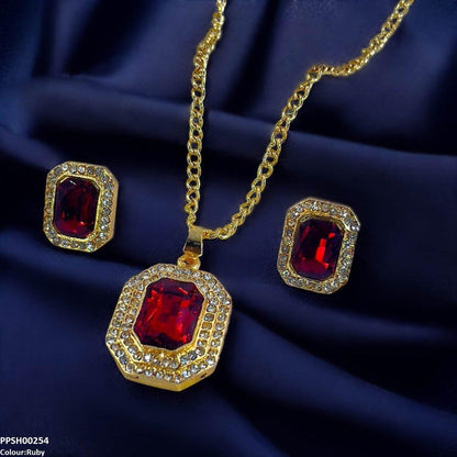 PPSH00254 SDQ Rectangle Pedant Set - PPSH