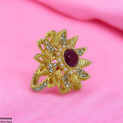 PRH00048 FRN Flower Ring - PRH