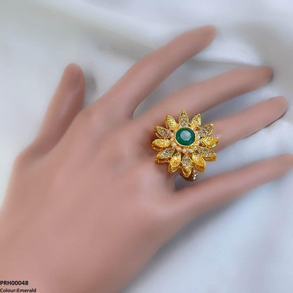 PRH00048 FRN Flower Ring - PRH