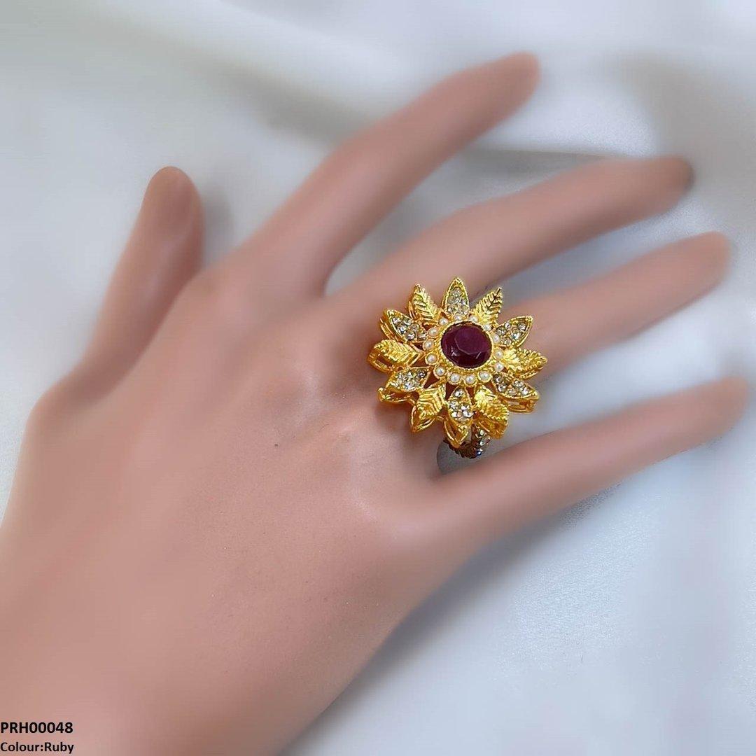PRH00048 FRN Flower Ring - PRH