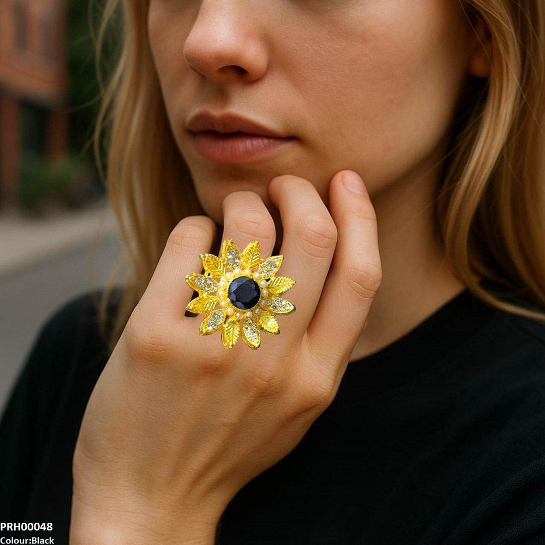 PRH00048 FRN Flower Ring - PRH