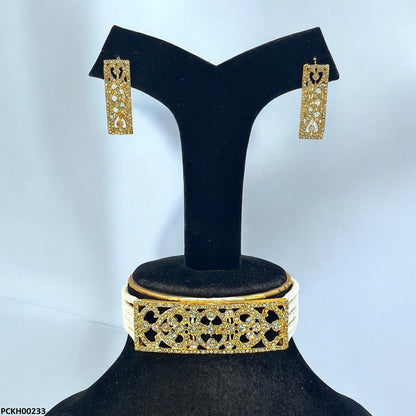 PCKH00233 FRN Heart Shaped  Choker Set - PCKH