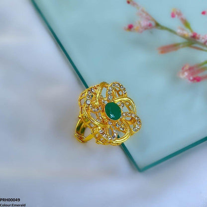 PRH00049 FRN Flower Ring Adjustable - PRH