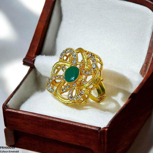 PRH00049 FRN Flower Ring Adjustable - PRH