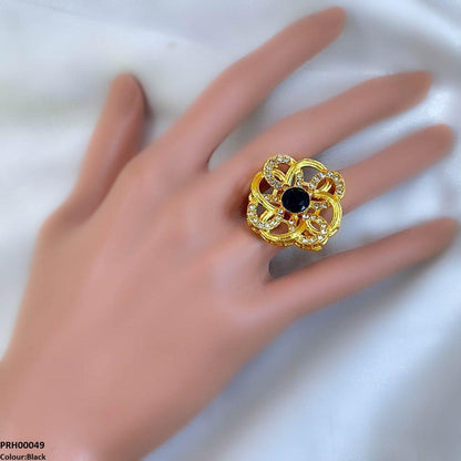 PRH00049 FRN Flower Ring Adjustable - PRH