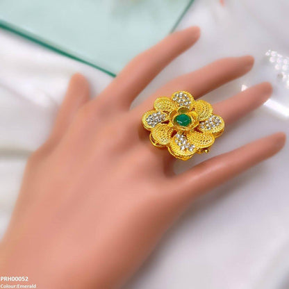 PRH00052 FRN Flower Ring Adjustable - PRH