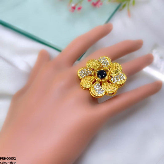 PRH00052 FRN Flower Ring Adjustable - PRH