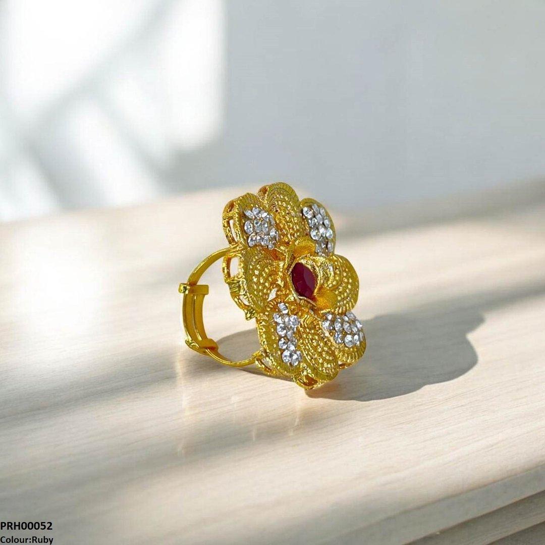 PRH00052 FRN Flower Ring Adjustable - PRH