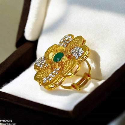 PRH00052 FRN Flower Ring Adjustable - PRH
