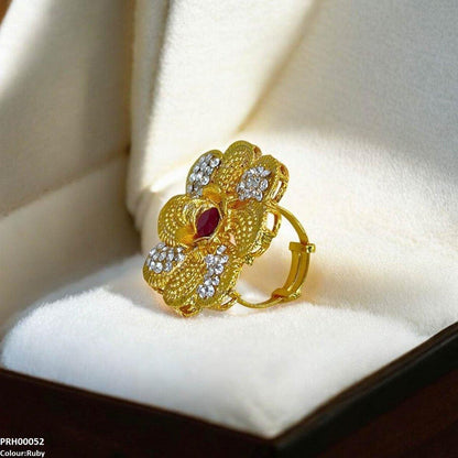 PRH00052 FRN Flower Ring Adjustable - PRH
