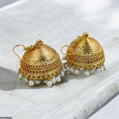 PEJH00032 FRN Pearl Jhumki Drop - PEJH
