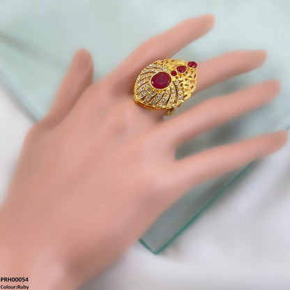 PRH00054 FRN Oval/Tear Ring Adjustable - PRH