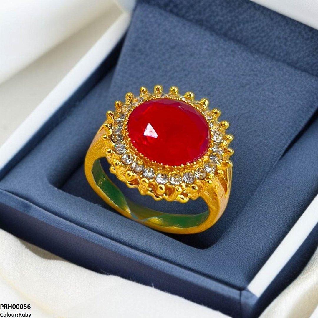 PRH00056 FRN Round Sunburst  Ring - PRH