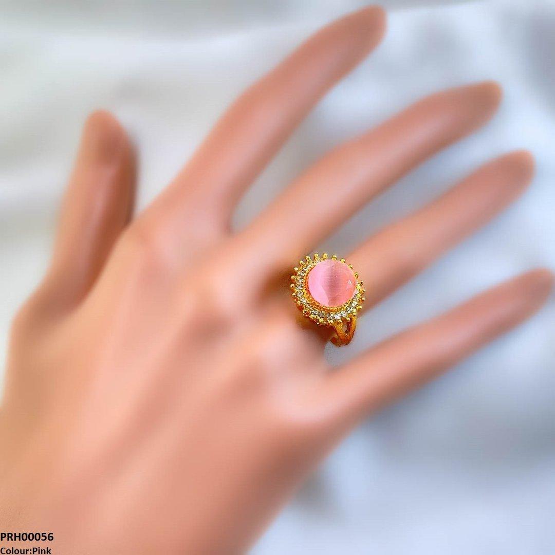 PRH00056 FRN Round Sunburst  Ring - PRH