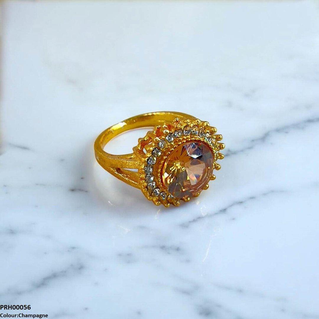 PRH00056 FRN Round Sunburst  Ring - PRH