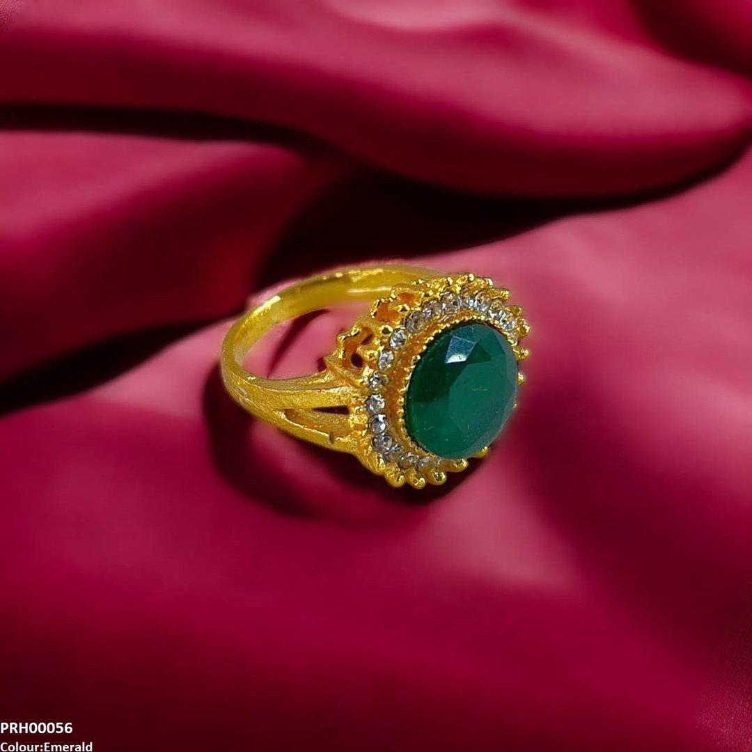 PRH00056 FRN Round Sunburst  Ring - PRH