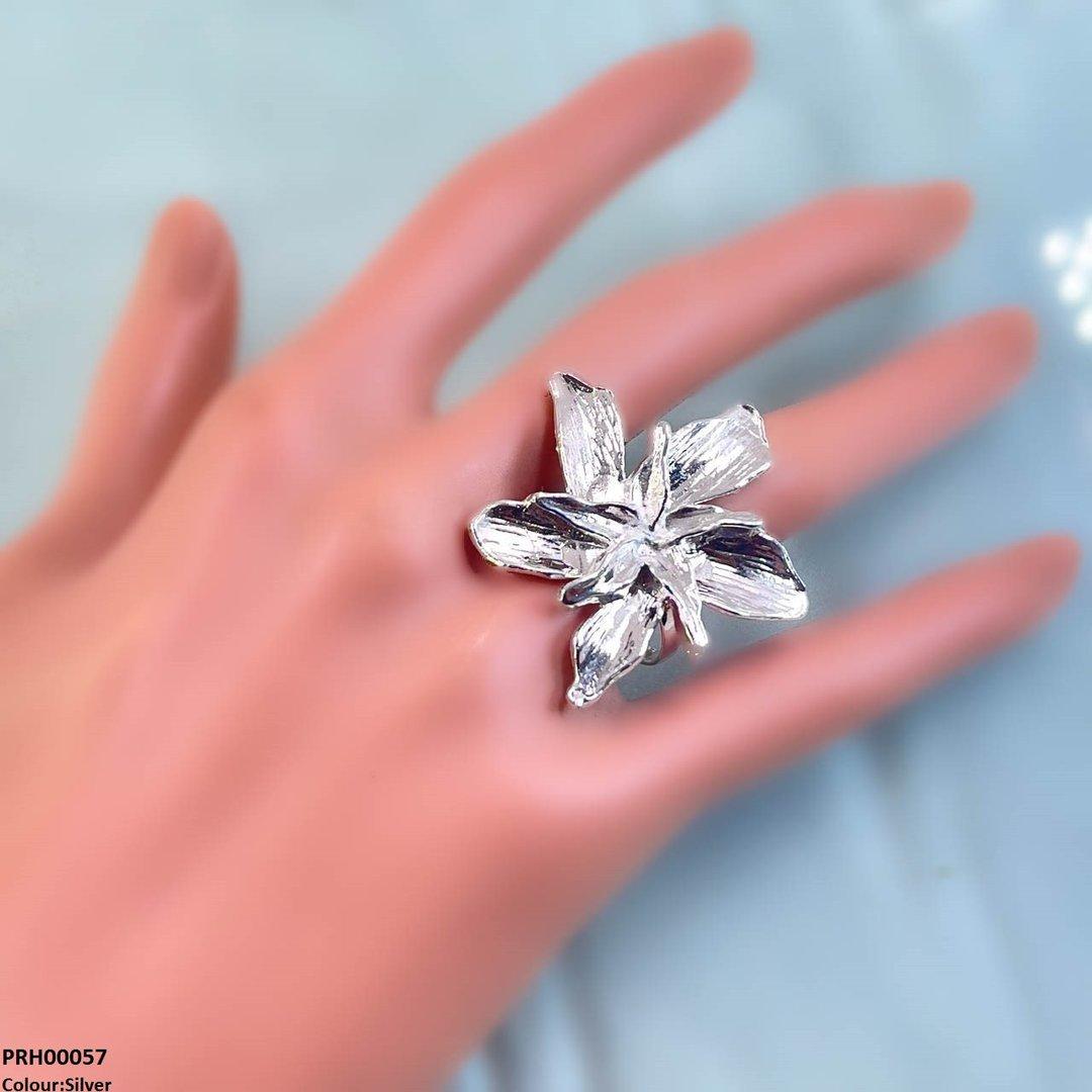 PRH00057 SDQ Flower Ring Adjustable - PRH