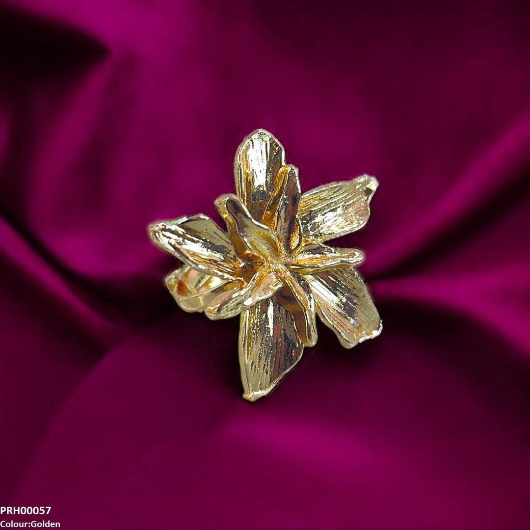 PRH00057 SDQ Flower Ring Adjustable - PRH
