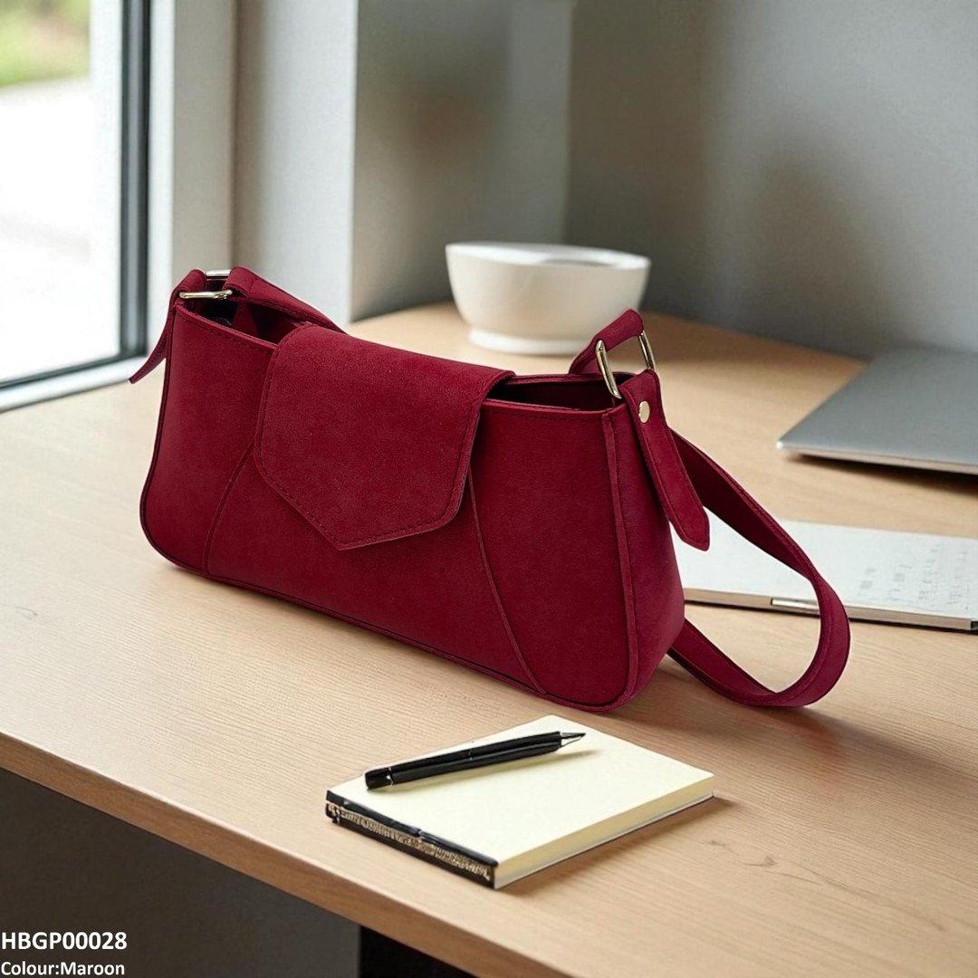 HBGP00028 Aria Flap Armpit Ladies Handbag