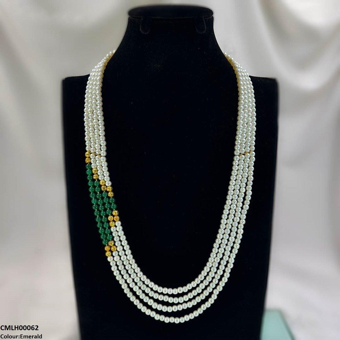 CMLH00062 FRN Pearl Layered Mala - CMLH