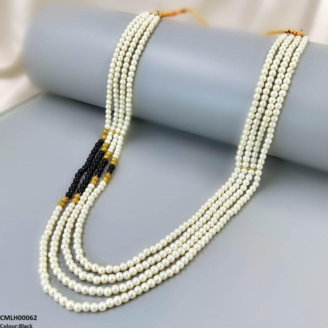 CMLH00062 FRN Pearl Layered Mala - CMLH