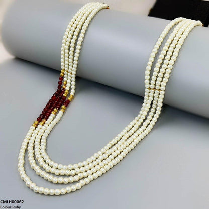 CMLH00062 FRN Pearl Layered Mala - CMLH