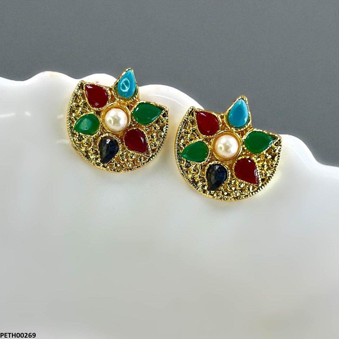 PETH00269 MZM Multi Flower Tops Pair - PETH