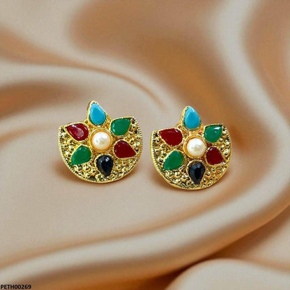 PETH00269 MZM Multi Flower Tops Pair - PETH