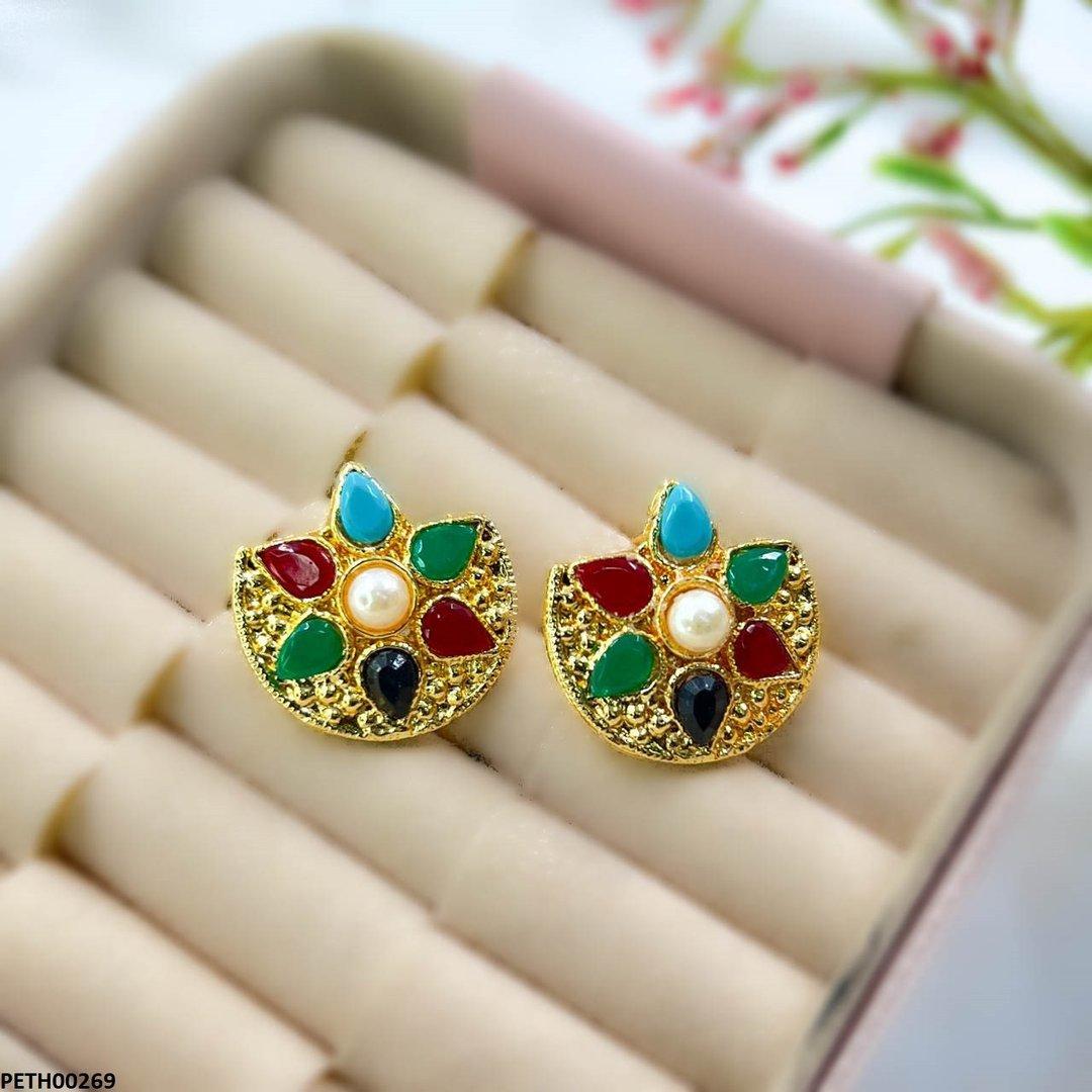 PETH00269 MZM Multi Flower Tops Pair - PETH