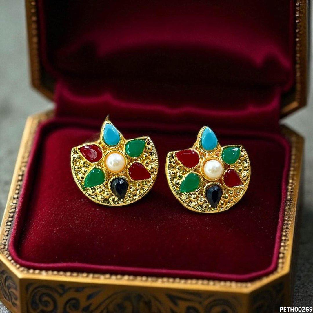 PETH00269 MZM Multi Flower Tops Pair - PETH