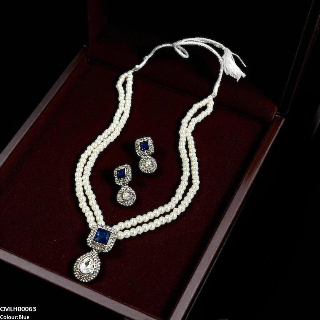 CMLH00063 SDQ Square/Tear Drop Mala Set - CMLH