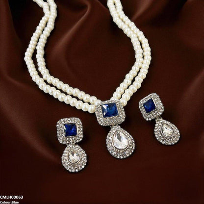 CMLH00063 SDQ Square/Tear Drop Mala Set - CMLH